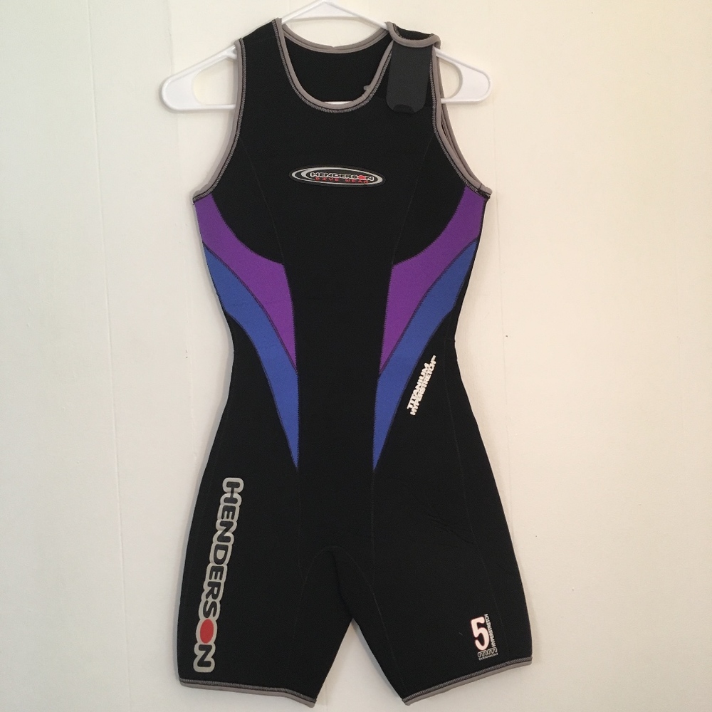 New Henderson Wet Suit 5 mm shorty sleeveless dive